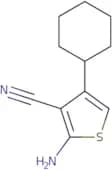 2-Amino-4-cyclohexylthiophene-3-carbonitrile