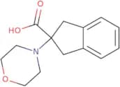 2-Morpholino-2,3-dihydro-1H-indene-2-carboxylic acid