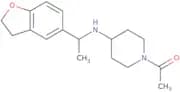 1-(4-{[1-(2,3-Dihydro-1-benzofuran-5-yl)ethyl]amino}piperidin-1-yl)ethan-1-one