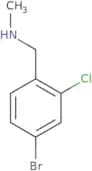 [(4-Bromo-2-chlorophenyl)methyl](methyl)amine