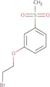1-(2-Bromoethoxy)-3-methanesulfonylbenzene