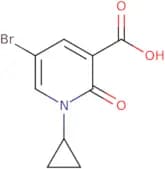 5-Bromo-1-cyclopropyl-2-oxo-1,2-dihydropyridine-3-carboxylic acid