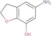 5-Amino-2,3-dihydro-1-benzofuran-7-ol