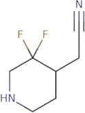 2-(3,3-Difluoropiperidin-4-yl)acetonitrile
