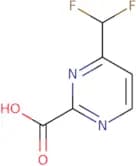 4-(Difluoromethyl)pyrimidine-2-carboxylic acid
