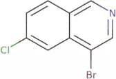 4-Bromo-6-chloroisoquinoline
