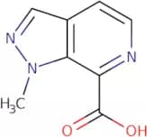 1-Methyl-1H-pyrazolo[3,4-c]pyridine-7-carboxylic acid