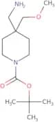 tert-Butyl 4-(aminomethyl)-4-(methoxymethyl)piperidine-1-carboxylate