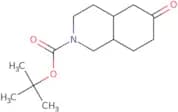 tert-Butyl 6-oxo-decahydroisoquinoline-2-carboxylate