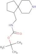 tert-Butyl N-({8-azaspiro[4.5]decan-1-yl}methyl)carbamate