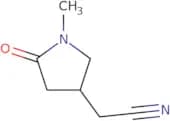 2-(1-Methyl-5-oxopyrrolidin-3-yl)acetonitrile