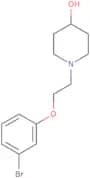 1-[2-(3-Bromophenoxy)ethyl]piperidin-4-ol