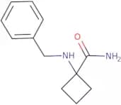 1-(Benzylamino)cyclobutane-1-carboxamide