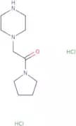 2-(Piperazin-1-yl)-1-(pyrrolidin-1-yl)ethanone dihydrochloride