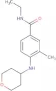 N-Ethyl-3-methyl-4-[(oxan-4-yl)amino]benzamide