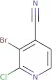 3-Bromo-2-chloropyridine-4-carbonitrile