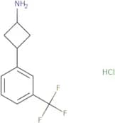 [3-(Trifluoromethyl)phenyl]cyclobutan-1-amine hydrochloride