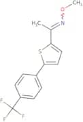 Methoxy(1-{5-[4-(trifluoromethyl)phenyl]thiophen-2-yl}ethylidene)amine