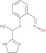 N-({2-[1-(4,5-Dihydro-1H-imidazol-2-yl)ethoxy]phenyl}methylidene)hydroxylamine