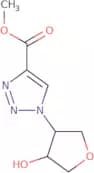 rac-Methyl 1-[(3R,4S)-4-hydroxyoxolan-3-yl]-1H-1,2,3-triazole-4-carboxylate