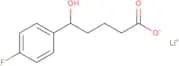 (5S)-5-(4-fluorophenyl)-5-hydroxypentanoate lithium (I)