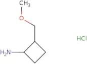 rac-(1R,2S)-2-(Methoxymethyl)cyclobutan-1-amine hydrochloride