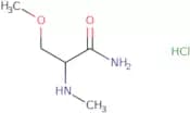 (2R)-3-Methoxy-2-(methylamino)propanamide hydrochloride