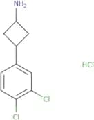 rac-(1R,3R)-3-(3,4-Dichlorophenyl)cyclobutan-1-amine hydrochloride