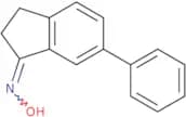 N-(6-Phenyl-2,3-dihydro-1H-inden-1-ylidene)hydroxylamine