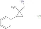 rac-[(1R,2S)-1-Methyl-2-phenylcyclopropyl]methanamine hydrochloride
