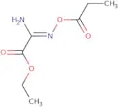 (1-Amino-2-ethoxy-2-oxoethylidene)amino propanoate
