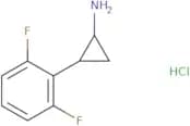 rac-(1R,2S)-2-(2,6-Difluorophenyl)cyclopropan-1-amine hydrochloride