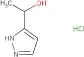(1R)-1-(1H-Pyrazol-3-yl)ethan-1-ol hydrochloride
