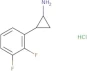 rac-(1R,2S)-2-(2,3-Difluorophenyl)cyclopropan-1-amine hydrochloride
