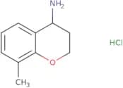 (4R)-8-Methyl-3,4-dihydro-2H-1-benzopyran-4-amine hydrochloride