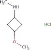 rac-(1S,3S)-3-Methoxy-N-methylcyclobutan-1-amine hydrochloride