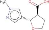 rac-(2R,3R)-2-(1-Methyl-1H-pyrazol-4-yl)oxolane-3-carboxylic acid