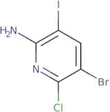 5-Bromo-6-chloro-3-iodopyridin-2-amine