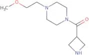 Azetidin-3-yl(4-(2-methoxyethyl)piperazin-1-yl)methanone