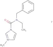 1-[Benzyl(ethyl)carbamoyl]-3-methyl-1H-imidazol-3-ium iodide