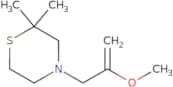 4-(2-Methoxyprop-2-en-1-yl)-2,2-dimethylthiomorpholine