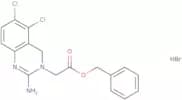 2-Amino-5,6-dichloro-3(4H)-quinazoline acetic acid benzyl ester hydrobromide