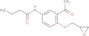 3'-Acetyl-4'-(2,3-epoxypropoxy)butyranilide