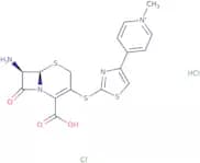 4-[2-[[(6R,7R)-7-Amino-2-carboxy-8-oxo-5-thia-1-azabicyclo[4.2.0]oct-2-en-3-yl]thio]-4-thiazolyl]-…