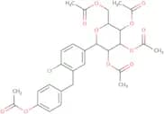 2S,3S,4R,5R,6R-2-3-4-Acetoxybenzyl-4-chlorophenyl-6-(acetoxymethyl)tetrahydro-2H-pyran-3,4,5-triyl…