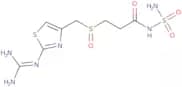 N-(Aminosulphonyl)-2-[[[2-[(Aminoiminomethyl)amino]-4-thiazolyl]methylsulphinyl]propanimidamide