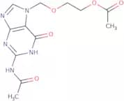2-Acetamido-7-[[2-(acetyloxy)ethoxy]methyl]-6,7-dihydro-1H-purin-6-one