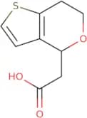 2-{4H,6H,7H-Thieno[3,2-c]pyran-4-yl}acetic acid