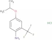 4-(Propan-2-yloxy)-2-(trifluoromethyl)aniline hydrochloride