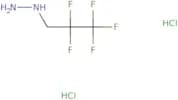 (2,2,3,3,3-Pentafluoropropyl)hydrazine dihydrochloride